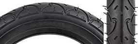 img 1 attached to 🌞 Sunlit Freestyle Tire: Premium 12-1/2 x 2-1/4", Black for Optimal Performance and Style