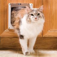 🐱 petsafe small white cat flap: easy access solution for your feline companion logo