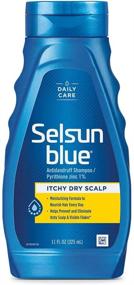 img 4 attached to 💆 Combat Itchy Dry Scalp & Dandruff with Selsun Blue Shampoo, 11 Fl Oz - Ultimate Relief in a Pack of 1