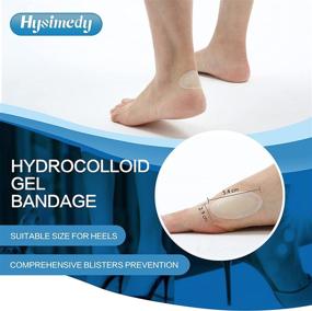 img 3 attached to 🩹 Hysimedy Hydrocolloid Gel Bandages: 20 ct, Waterproof & Long-Lasting Blister Pads for Feet Heel Protection – Fast Healing & Sensetive Skin Foot Blister Treatment