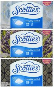 img 1 attached to Scotties 2-Ply Facial Tissues: 3-Pack with 148 Sheets Per Box (Box Design May Vary)