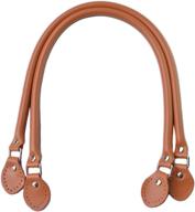 wento inches handles leather handbag logo
