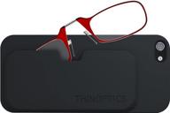 💼 enhanced thinoptics slimline iphone case with rectangular reading glasses logo