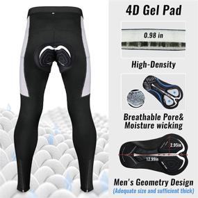img 1 attached to Cycling Legging Pockets Outdoor Bicycle Sports & Fitness for Cycling