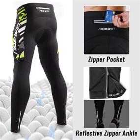 img 2 attached to Cycling Legging Pockets Outdoor Bicycle Sports & Fitness for Cycling