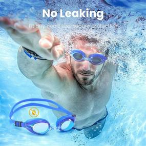 img 2 attached to Swimming Goggles BEEK Comfortable Silicone