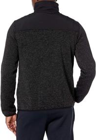 img 1 attached to Куртка Reebok для мужчин черного цвета. Мужская одежда для занятий спортом.