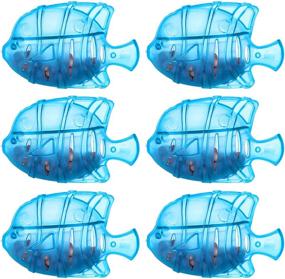 img 4 attached to 💦 Grenerics 6PCS Universal Humidifier Tank Cleaner - Efficiently Cleans Warm & Cool Mist Humidifiers, Fish Tanks - Compatible with Drop, Droplet, Adorable - Blue(6PACK)