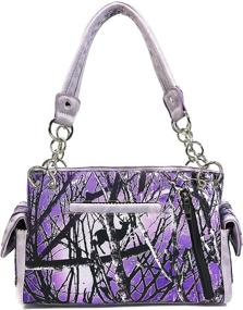 img 1 attached to Zelris Camouflage Conceal Handbag Wallet Women's Handbags & Wallets in Shoulder Bags