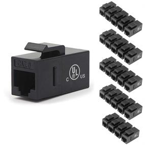 img 4 attached to Listed VCE 25 Pack Keystone Coupler Black