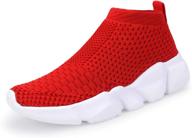 casbeam breathable lightweight fashion sneakers boys' shoes : sneakers logo