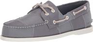 sperry men's 2-eye bionic khaki shoes logo