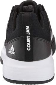 img 2 attached to Кроссовки для тенниса "Adidas Courtjam 🎾 Bounce" черные с белым