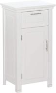 🚪 white somerset collection single door floor cabinet by riverridge (model: 06-037) логотип