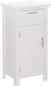 img 4 attached to 🚪 White Somerset Collection Single Door Floor Cabinet by RiverRidge (Model: 06-037)