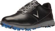 🏌️ callaway men's balboa golf shoe in black logo