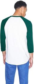 img 2 attached to American Apparel Unisex Raglan T-Shirt: Authentic Men's Clothing
