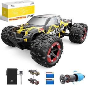 img 4 attached to 🏎️ DEERC Brushless Speed Remote Control: Unleash Ultimate Precision and Power!