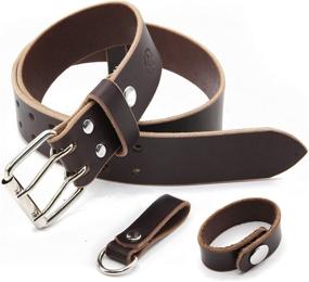 img 2 attached to Men's Accessories: Republic Leather Co. Organizer Keychain