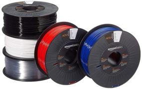 img 4 attached to AmazonBasics Printer Filament 1 75Mm Assorted Additive Manufacturing Products in 3D Printing Supplies