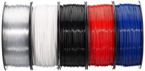 img 1 attached to AmazonBasics Printer Filament 1 75Mm Assorted Additive Manufacturing Products in 3D Printing Supplies