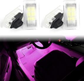 img 4 attached to 🚗 Enhance Your Tesla Car Interior with Farmogo LED Bulbs Kit - Perfect Fit for Model 3, S, X, and Y (4 Pack/Pink)"