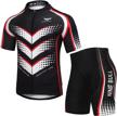 mens cycling jersey set reflective sports & fitness and cycling logo