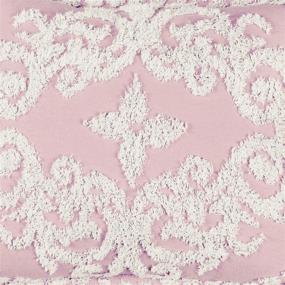 img 2 attached to 🌸 Better Trends Florence Collection: Super Soft and Lightweight Medallion Design 100% Cotton Tufted Standard Sham - Unique, Luxurious, Machine Washable & Tumble Dry in Pink