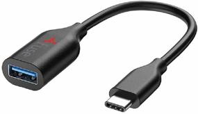 img 1 attached to Черный магический Дизайн Экстремальный оплетенный нейлоном Mini HDMI