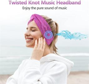 img 3 attached to Headband Headphone Bluetooth Twisted Wireless Headphones
