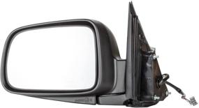 img 3 attached to 🔌 TYC 4750232: Черное зеркало с регулировкой силы на водительскую сторону без подогрева для HONDA CRV