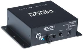 img 2 attached to 🔊 Enhanced Denon Professional DN-200BR: Compact Stereo Bluetooth Audio Receiver with Advanced Features