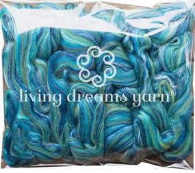img 2 attached to Premium Silk Merino Fiber for Spinning and Crafting: Super Soft Combed Top Wool Roving Ideal for Felting, Spinning, Soap Making, Paper Making, and More! Try it with Spirulina for Extra Vibrant Results!