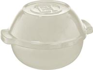 🥖 emile henry french bread pot and potato pot, 9.5 inches, linen - enhanced for seo logo
