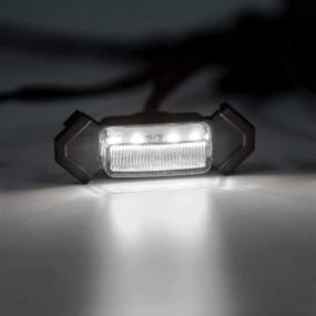 img 2 attached to 🔦 Набор ламп LED для решетки (4 шт.) с улучшенным кабелем и предохранителем для решетки Toyota Tacoma TRD PRO 2016-2018 (после продажи, черная оболочка, белый свет)