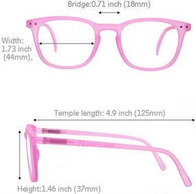 img 2 attached to 👓 EYEGUARD Детские очки для компьютера с блокировкой синего света: Защита глаз для мальчиков и девочек (5-12 лет)