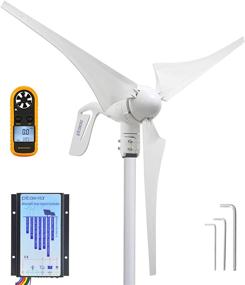 img 4 attached to ⚡ Pikasola Solar and Wind Hybrid Charge Controller with 12V 400W Wind Turbine Generator and 30A Hybrid Charge Controller, Compatible with Max 500W Solar Panel for 12V Battery Charging.