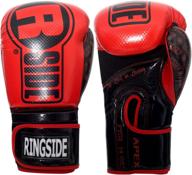 🥊 ringside apex flash boxing training sparring gloves rd/bk, 14 oz: superior quality for enhanced boxing performance logo