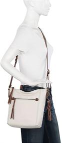 img 3 attached to 👜 Sak 108216 Indigo Women's Crossbody Handbag & Wallet Combo - Optimal for Crossbody Bag Enthusiasts