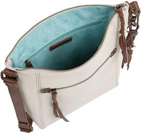 img 1 attached to 👜 Sak 108216 Indigo Women's Crossbody Handbag & Wallet Combo - Optimal for Crossbody Bag Enthusiasts
