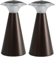 🔦 fulcrum 24416-107 lanterna touch, bronze, 2 pack - illuminate it! логотип