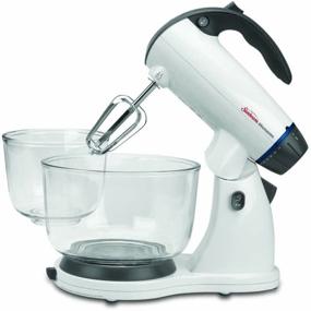 img 3 attached to White Sunbeam MixMaster 350 Watt Stand Mixer with Soft-Start Technology