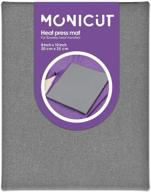 🔥 12x12 monicut heat press mat for cricut easypress 2/easypress - craft vinyl ironing insulation transfer logo