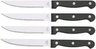 🍴 ikea stainless steel steak knives set - 4 piece professional cutlery set logo