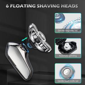 img 1 attached to Floating Electric Shavers Display Waterproof