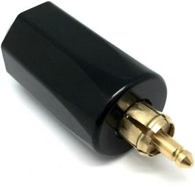 img 3 attached to 🏍️ Cliff Top Din Cigarette Lighter Adapter - BMW, Ducati, and Triumph Motorcycle Compatible