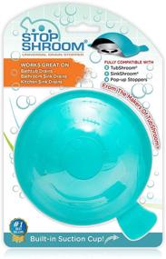 img 4 attached to Say Goodbye to Clogged Drains with StopShroom STBLU232 Universal Stopper Plug Cover – Aqua
