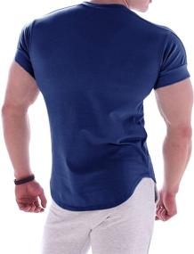 img 1 attached to Magiftbox Lightweight Workout T Shirts T24_SkyBlue_US L Men's Clothing