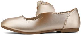 img 1 attached to DREAM PAIRS Ballerina Angie 5 Little Girls' Flats Shoes