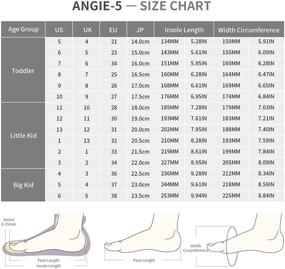 img 3 attached to DREAM PAIRS Ballerina Angie 5 Little Girls' Flats Shoes